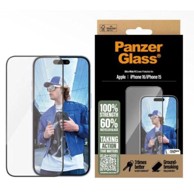 PANZERGLASS Zaštitno Staklo za iPhone 16 / 15 Ultra Wide Fit