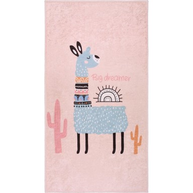 VITAUS Ružičasti periv dječji tepih 80x120 cm Big Dreamer Camel 