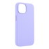 POMOLOGIC Silikonska zaštitna futrola CoverCase za Apple iPhone 15, kompatibilna s MagSafeom, svijetloljubičasta