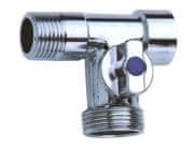 INVENA Trokraki kuglasti ventil 1/2 x 1/2 x 3/4