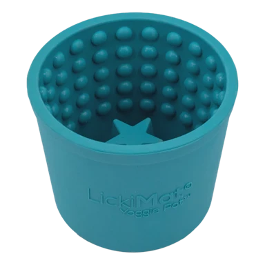 LICKIMAT Yoggie Pot, plava