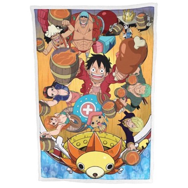 Deka One Piece, flis, 100 x 150 cm