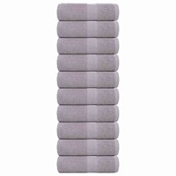 FROGN Ručnici za goste, 10 kom, 30 x 50 cm, 360 g/m², sivi