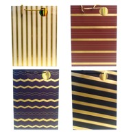 Poklon vrećica, 32x10x26 cm, gold