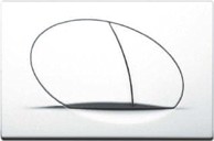 LIV Aktivacijska tipka SELENITE BE 195853, bijela