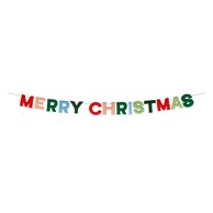 MERI MERI Božićna girlanda s božićnim motivom Merry Christmas