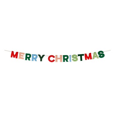 MERI MERI Božićna girlanda s božićnim motivom Merry Christmas