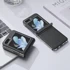 DUX DUCIS Bril kožna maska ​​za Samsung Galaxy Z Flip5 5G, crno