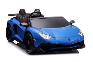 Auto na akumulator Lamborghini XXL A8803 24V, plavi, dvosjed