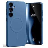 GOOSPERY Polusilikonska maskica Mercury za Samsung Galaxy S24 Plus, Blue