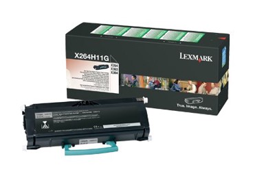 LEXMARK Toner X264H11G, crni, originalni