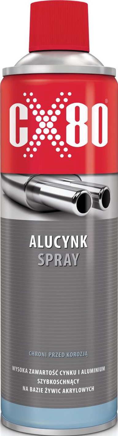 Aluminij-cink zaštita od hrđe u spreju, 500 ml, CX-308