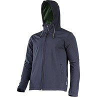 LAHTI Softshell jakna s kapuljačom M CE, crna