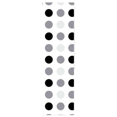 Rolo zavjesa za tuš, 60x240 cm, krug