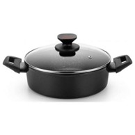 MONIX Duboka tava Titan Rock, 24 cm, crna