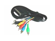 BLOW Euro AV kabel 6 x RCA na Euro 1,5 m
