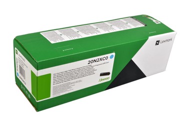 LEXMARK Originalni toner 20N2XC0, CS431, CX431, cijan