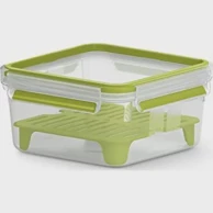 EMSA Sandwichbox CLIP & GO XL, 1.3 L, zeleni/prozirni