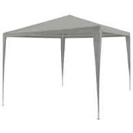 Šator za zabave 300x300x255 cm, svijetlo siva