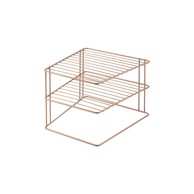 METALTEX Željezna dodatna kuhinjska polica u bakrenoj boji 25x25 cm Palio 