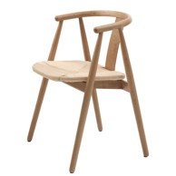 UNIQUE FURNITURE Blagovaonska stolica u prirodnoj boji Relate 