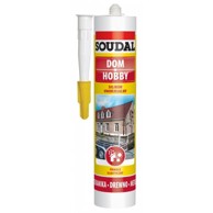 SOUDAL Silikon 280 ml, crno