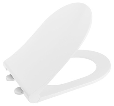 SAPHO WC sjedalo, polagano zatvaranje, jednostavno uklanjanje, SLIM, duroplast, bijela