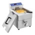 ROYAL CATERING Indukcijska friteza sa slavinom, 230 V, 10 l