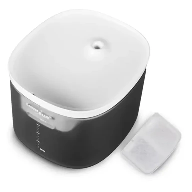 GREENBLUE Automatska fontana i pojilica za kućne ljubimce GB392, 3 l, USB, siva