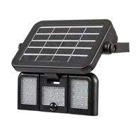Solarna svjetiljka, Lihull, RA77020, LED, 9,6W, 500 lm, IP44, crna