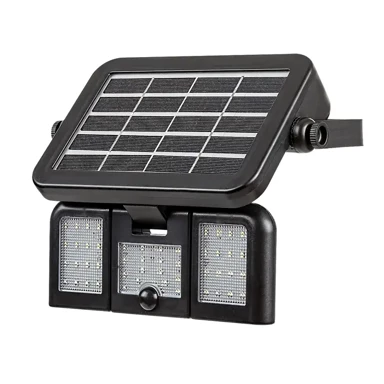 Solarna svjetiljka, Lihull, RA77020, LED, 9,6W, 500 lm, IP44, crna