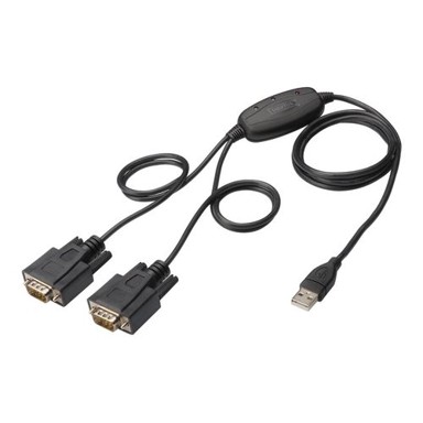 DIGITUS Serijski adapter DA-70158, USB, RS-232 x2