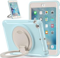 NIKCORP Oklopna zaštitna maskica za iPad Pro 12.9 (2021), svijetloplava