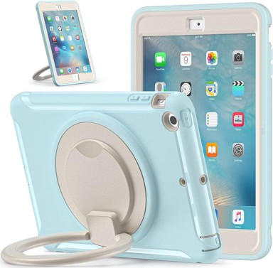 NIKCORP Oklopna zaštitna maskica za iPad Pro 12.9 (2021), svijetloplava