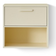 HAMMEL FURNITURE Svijetložuti zidni noćni ormarić 