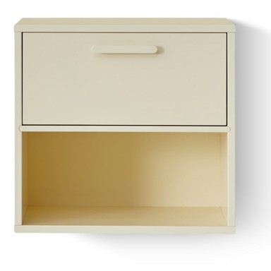 HAMMEL FURNITURE Svijetložuti zidni noćni ormarić