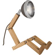 MR. WATSON Stolna lampa Piffany Mini, siva