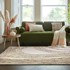FLAIR RUGS Narančasti/krem vunen tepih 80x150 cm Abstract Swirl 