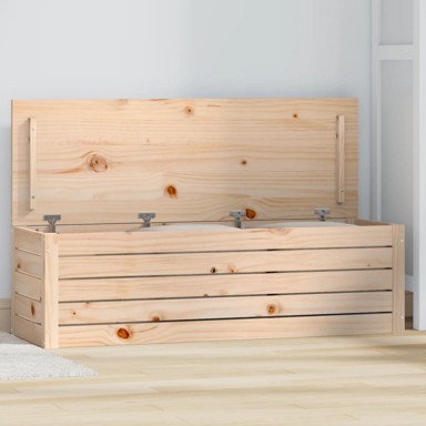 Kutija za pohranu 109x36,5x33 cm od masivne borovine