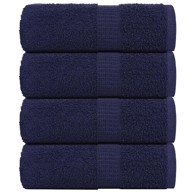 FROGN Ručnici za goste, 4 kom, 30 x 50 cm, 360 g/m², tamnoplavi