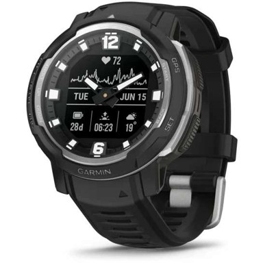 GARMIN Pametni sat Instinct Crossover Standard Edition, 45 mm, GPS, crna