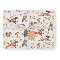 COOKSMART Pluteni podmetač 4 kom 21x29 cm Forest Fable