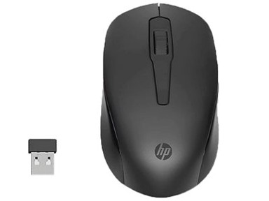 HP Miš 150 Wireless, optički, bežični, crni