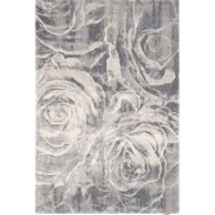 AGNELLA Sivi vuneni tepih 133x190 cm Ros 