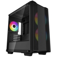 DEEPCOOL Kućište CC360, micro tower, Micro-ATX, crna