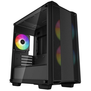 DEEPCOOL Kućište CC360, micro tower, Micro-ATX, crna