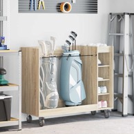 Golf ormar s kotačima 120 x 45 x 98 cm, sonoma hrast