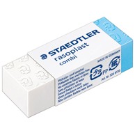 STAEDTLER Gumica Duo, 526 BT30, plastična, bijela/plava