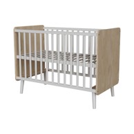 FAKTUM Peak kinderbet 120x60 cm, Natural Oak-White