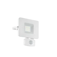 EGLO Vanjski reflektor led 20w, sa senzorom, bijela faedo 3 33157
